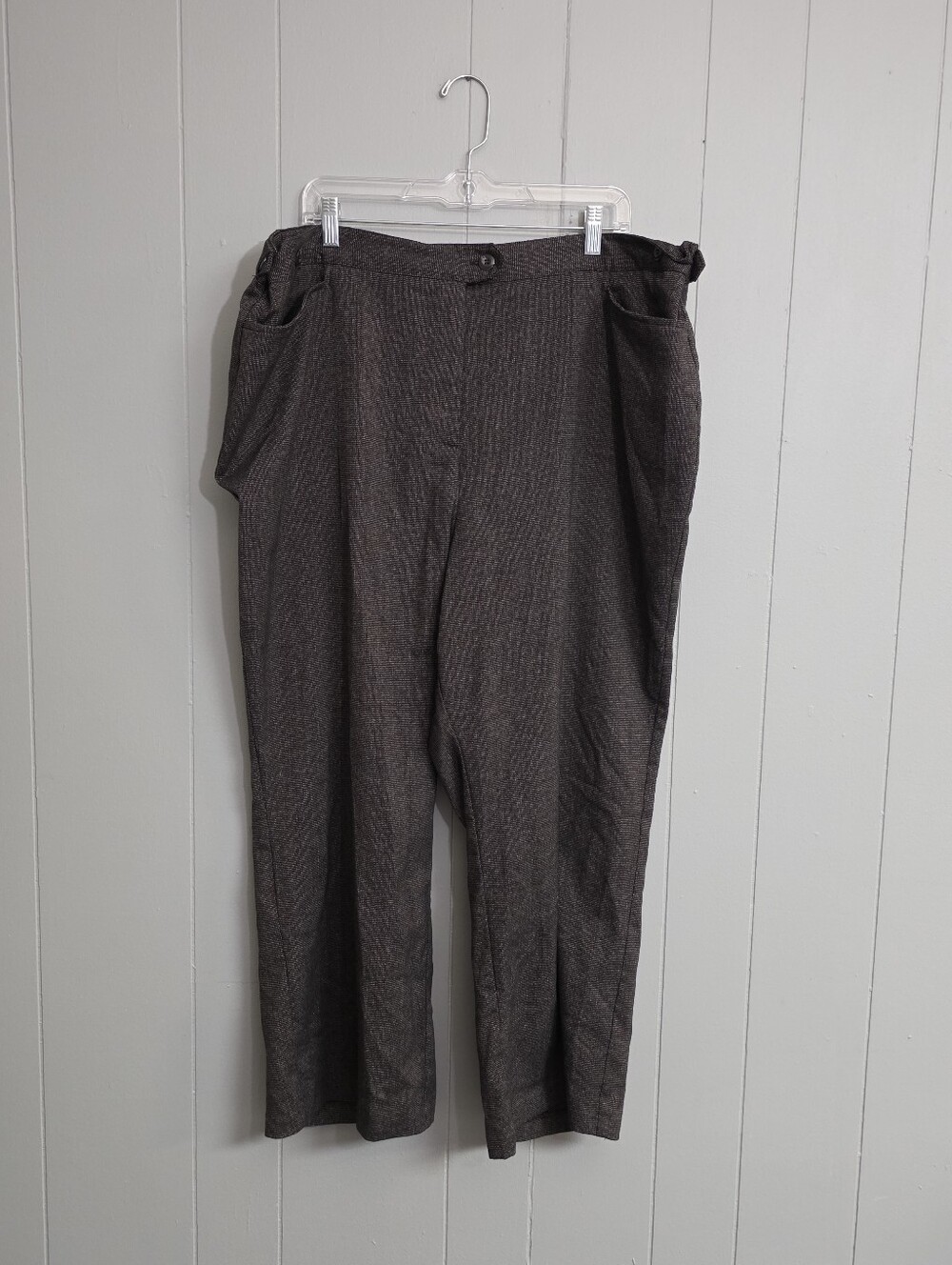 Maggie Barnes Dark Brown Trousers Size 24WP